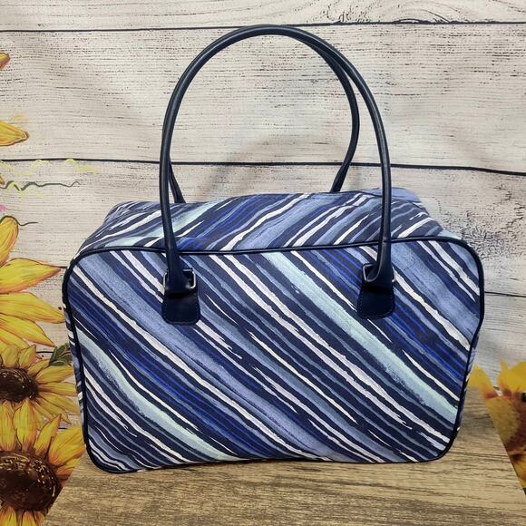 Striped ‎ Weekender Bag Set NWOT - Picture 2 of 11